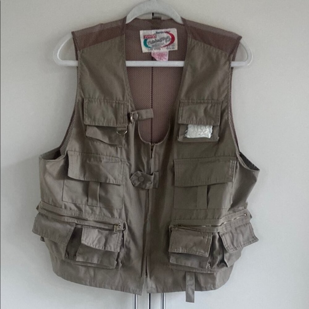 Vintage World Famous Sanforized Fishing Vest